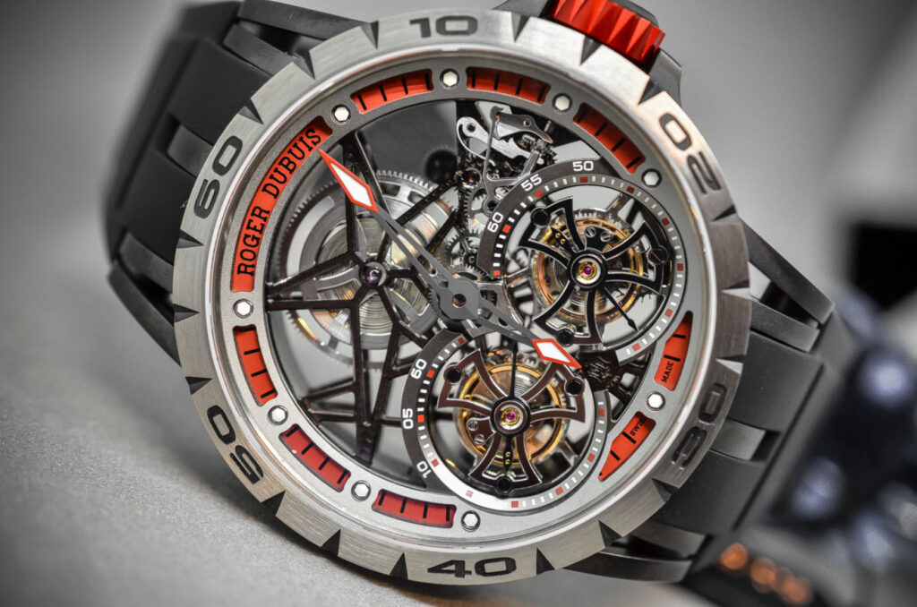 Roger Dubuis Excalibur Spider Skeleton Flying Tourbillon