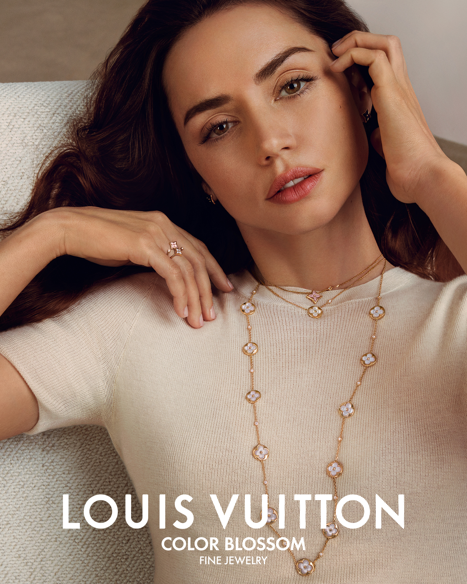 Ana De Armas Dazzles in Vuitton's Jewels
