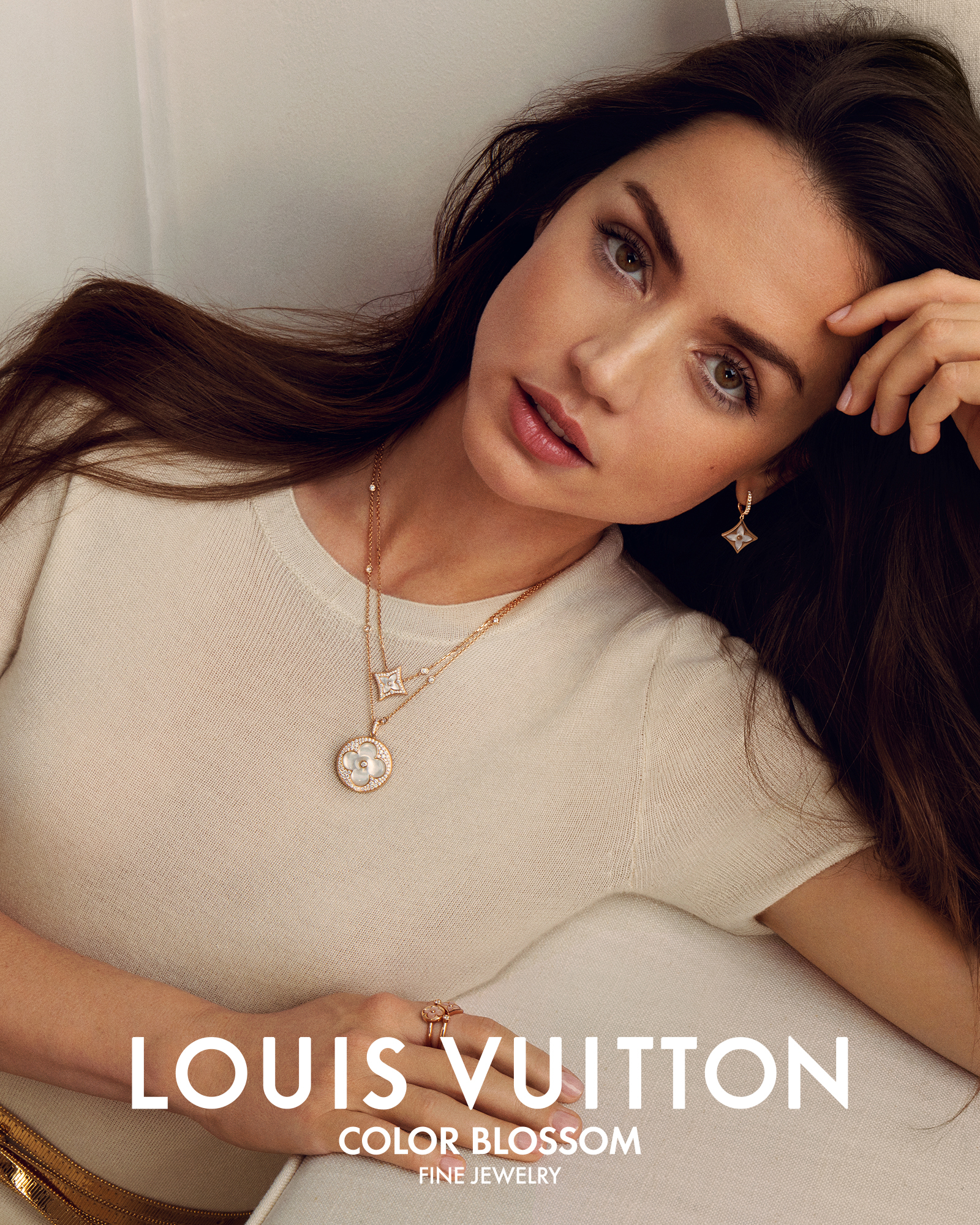 Ana De Armas Dazzles in Vuitton's Jewels