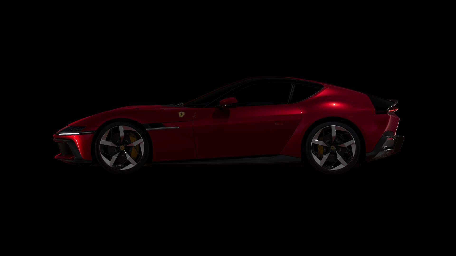 Official aerodynamic study of the Ferrari 12Cilindri