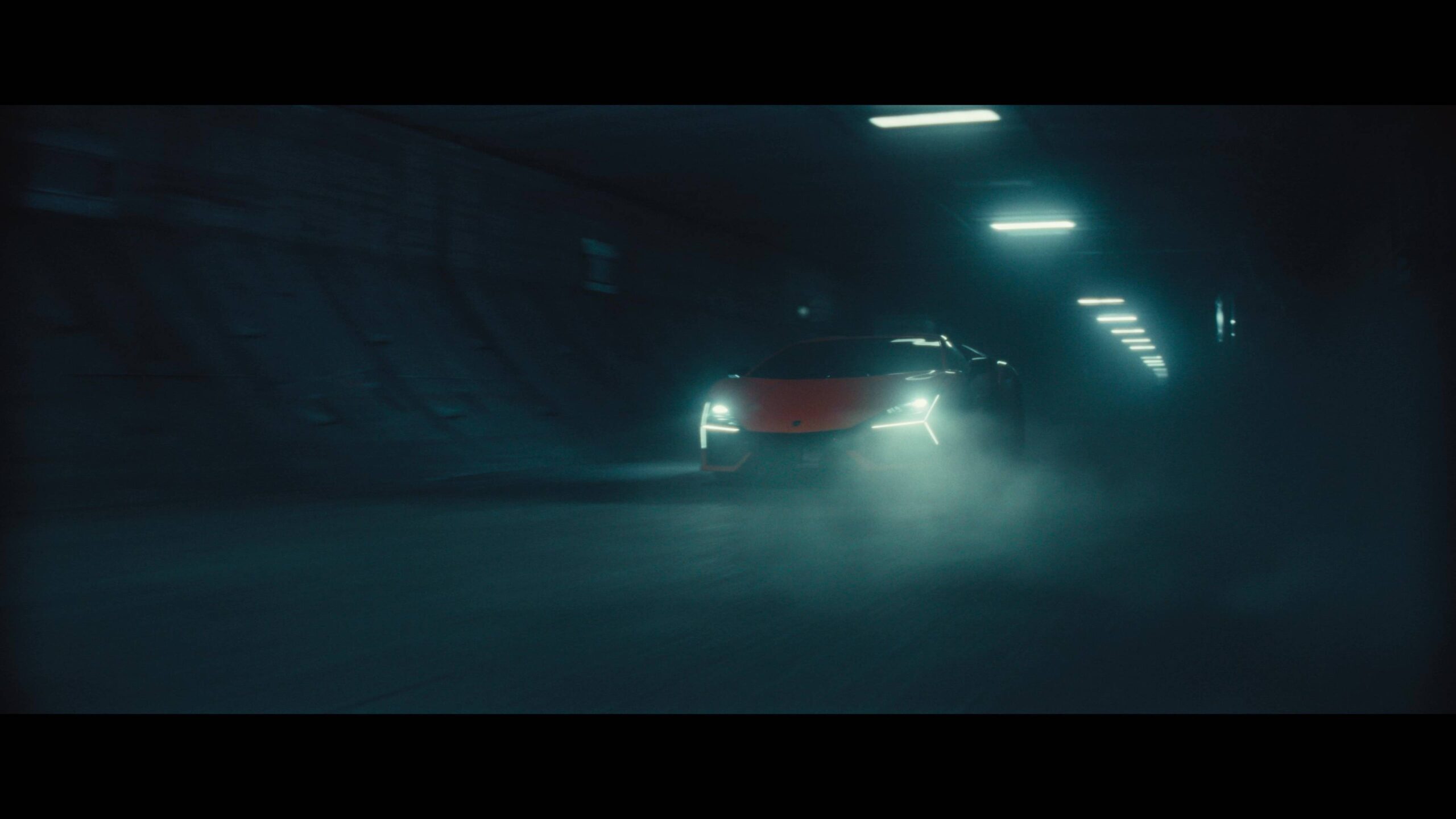 Lamborghini Revuelto in an official technical presentation