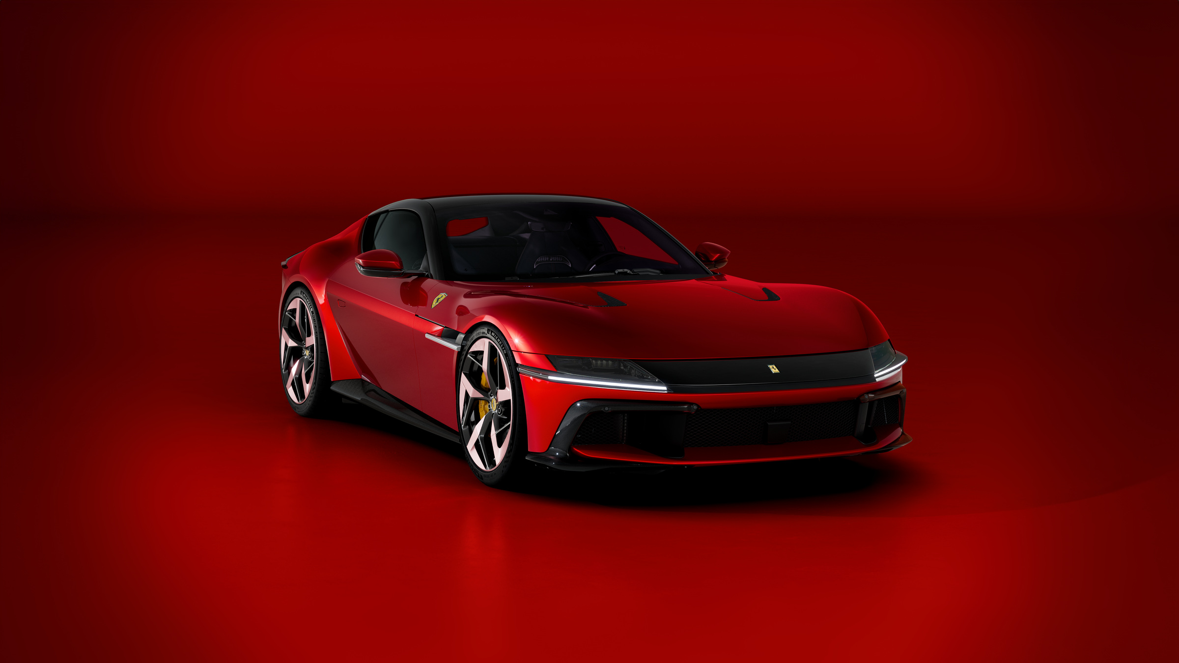 Ferrari 12Cilindri in an official red studio exterior study