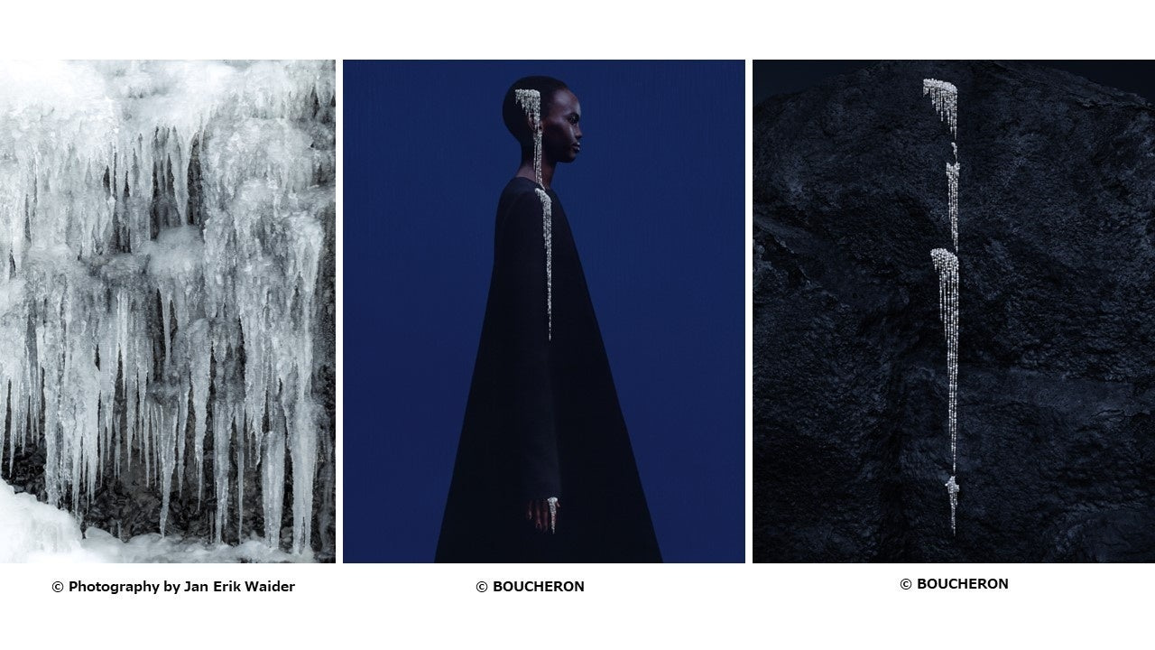 Givre: official landscape and jewellery composition