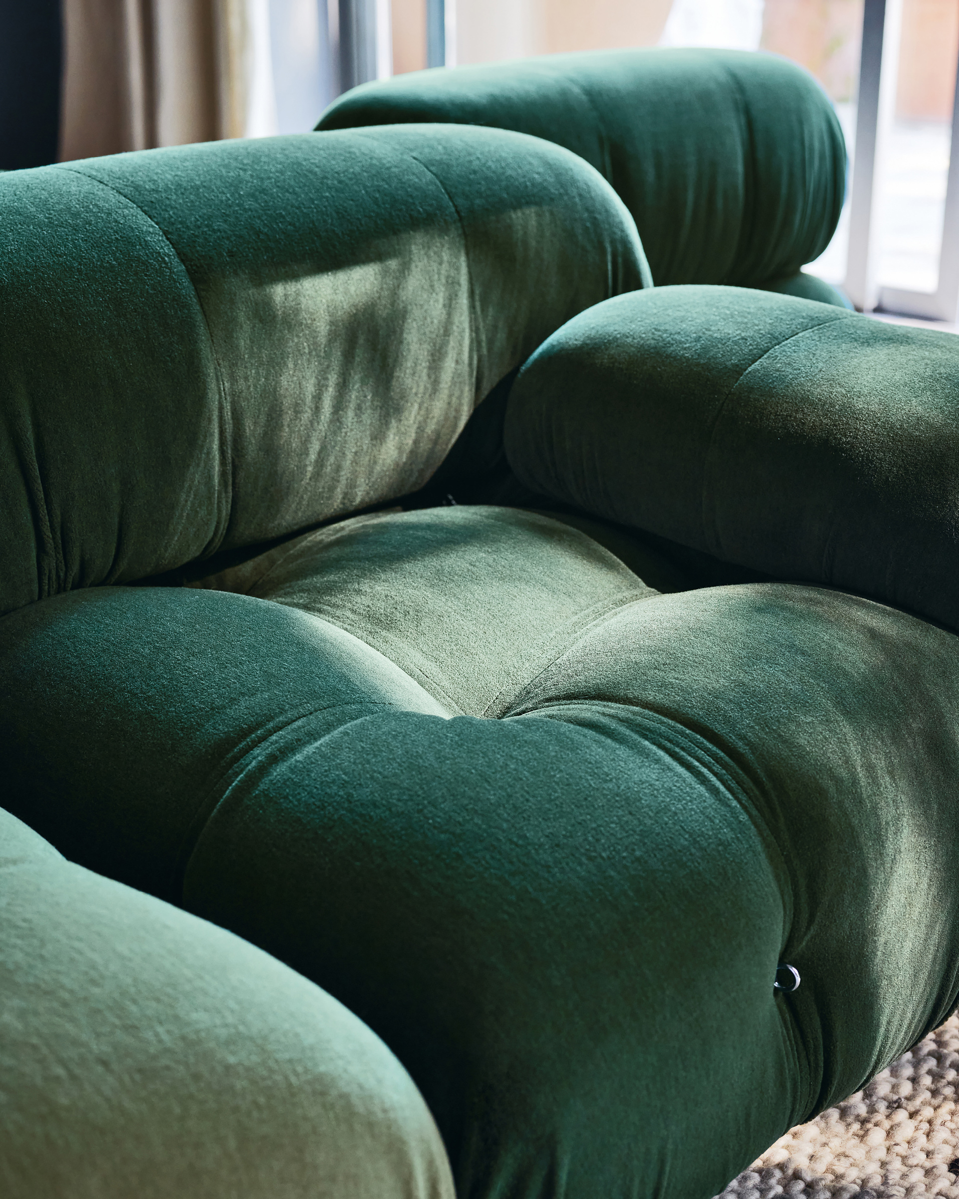 The relation between upholstered seat, arm and back