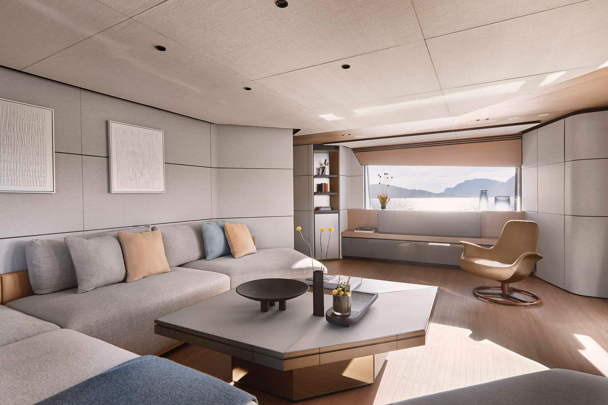 The upper-deck lounge in the official Grande Trideck gallery