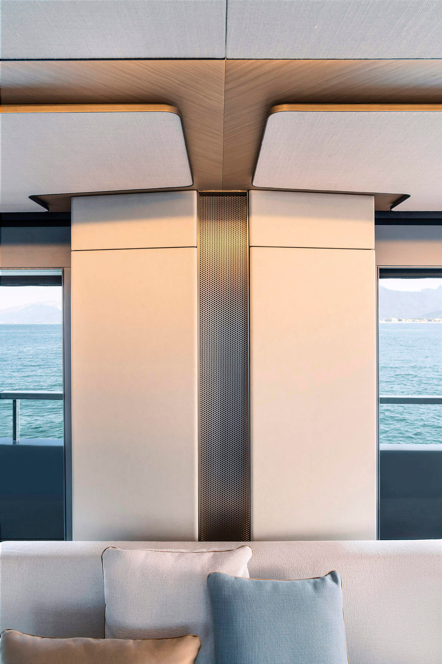 Furniture and joinery in a closer view from the official Grande Trideck gallery
