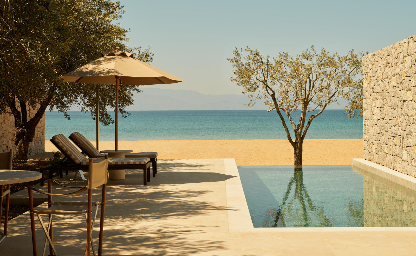 The Beach Club cabana setting