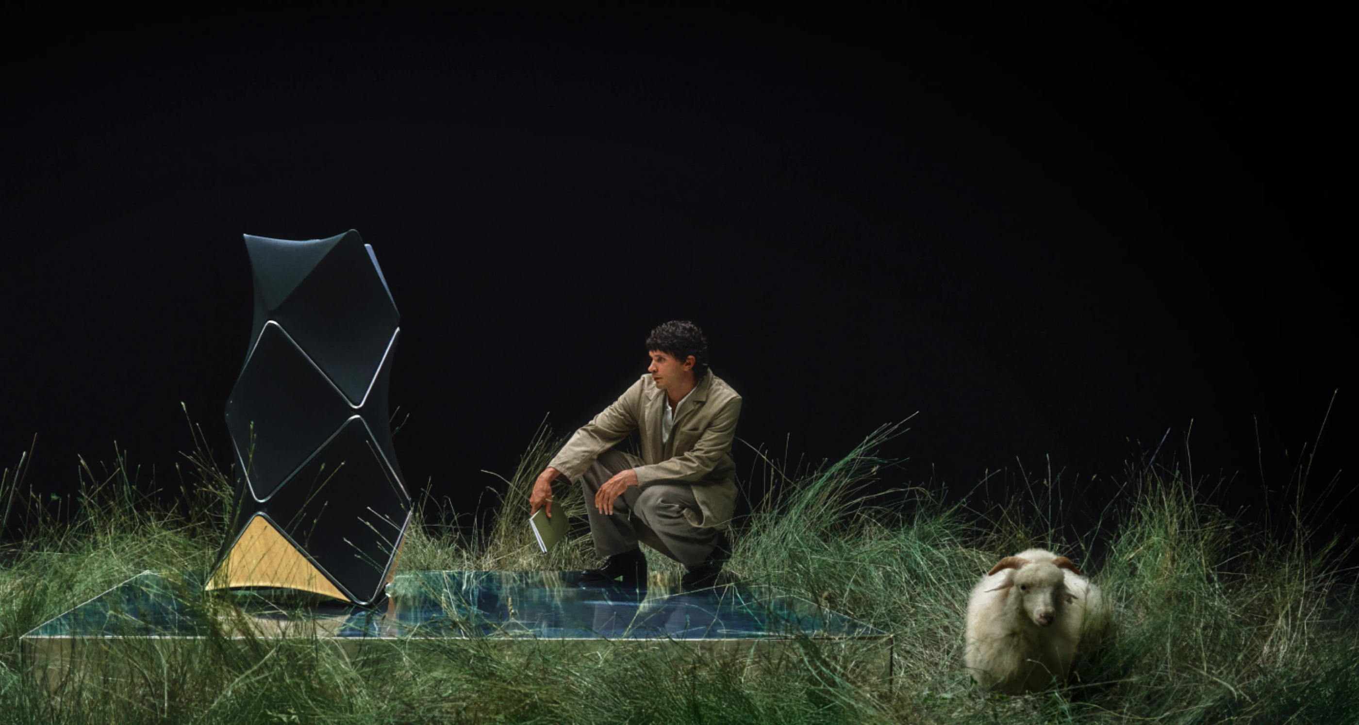 Beolab 90 in an official styled outdoor campaign setting