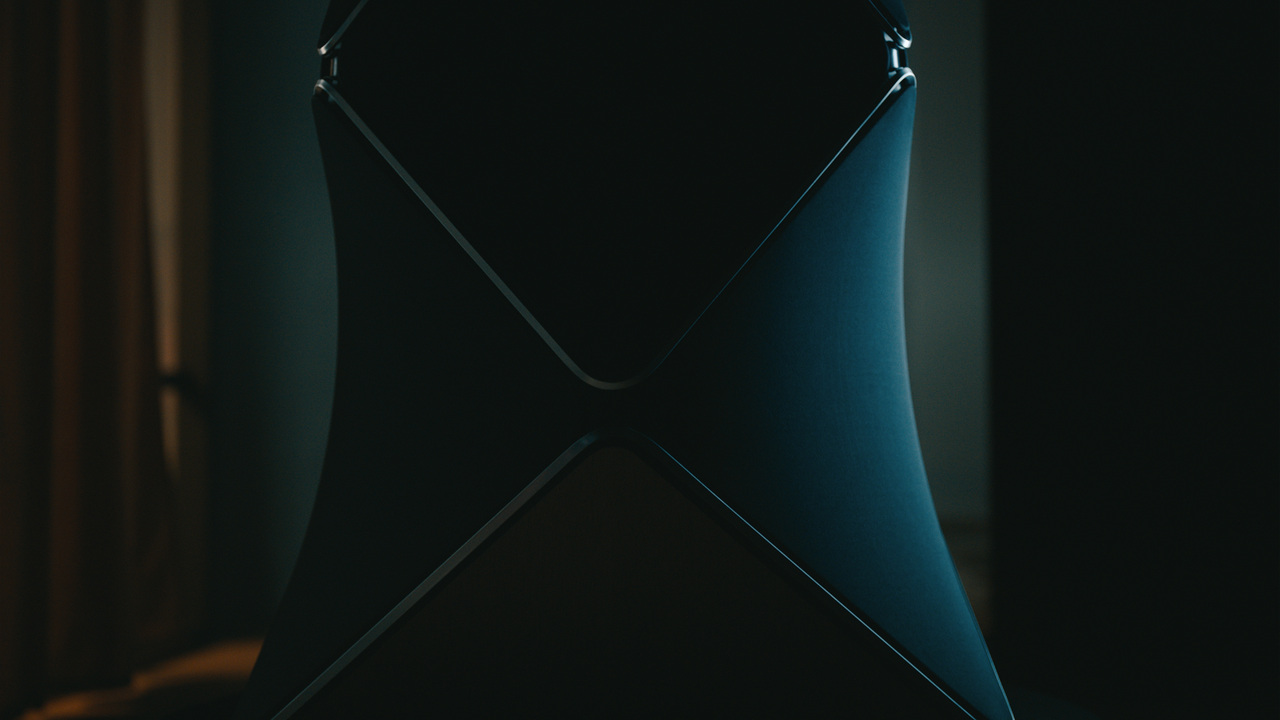 A closer official view of Beolab 90 enclosure surfaces