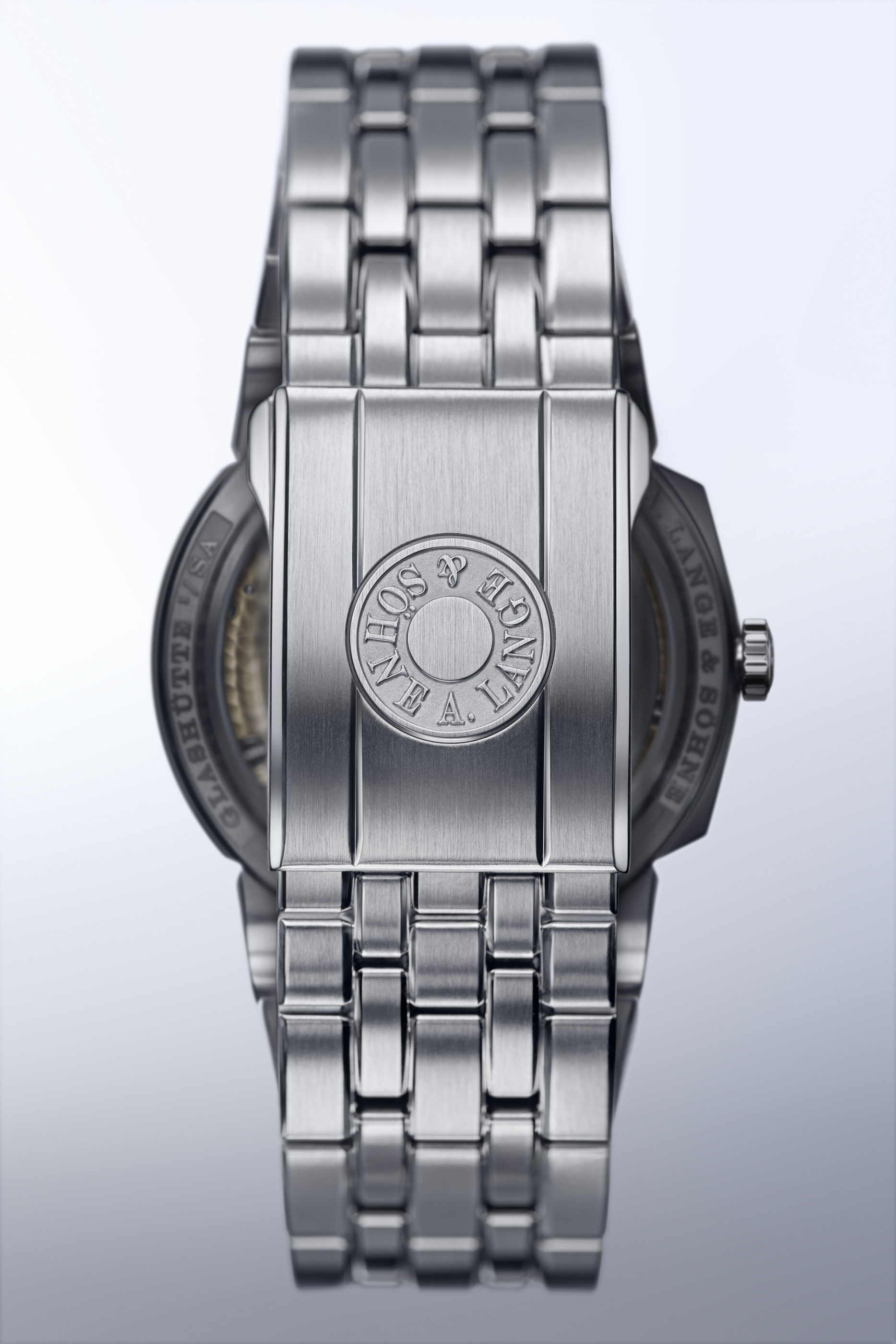 Steel bracelet clasp in official 2019 press photography