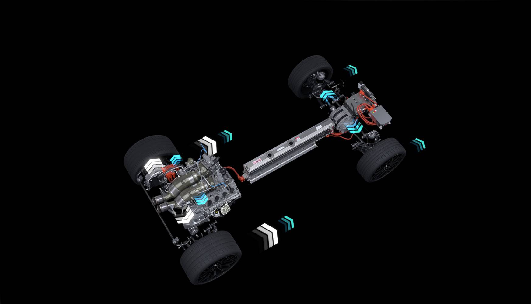 Manufacturer technical visualisation of the distributed hybrid installation