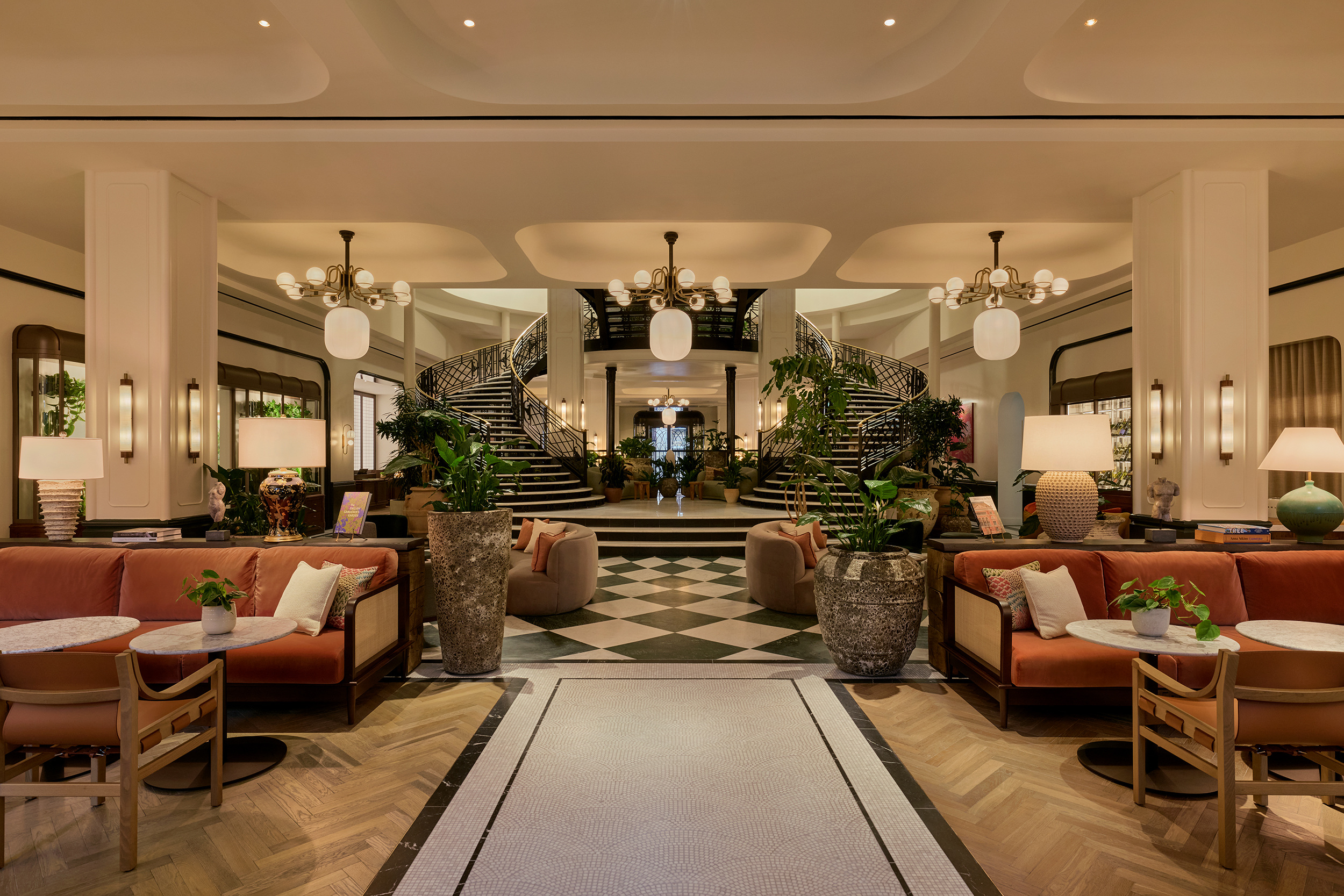 The Courtyard interior in official Six Senses London photography