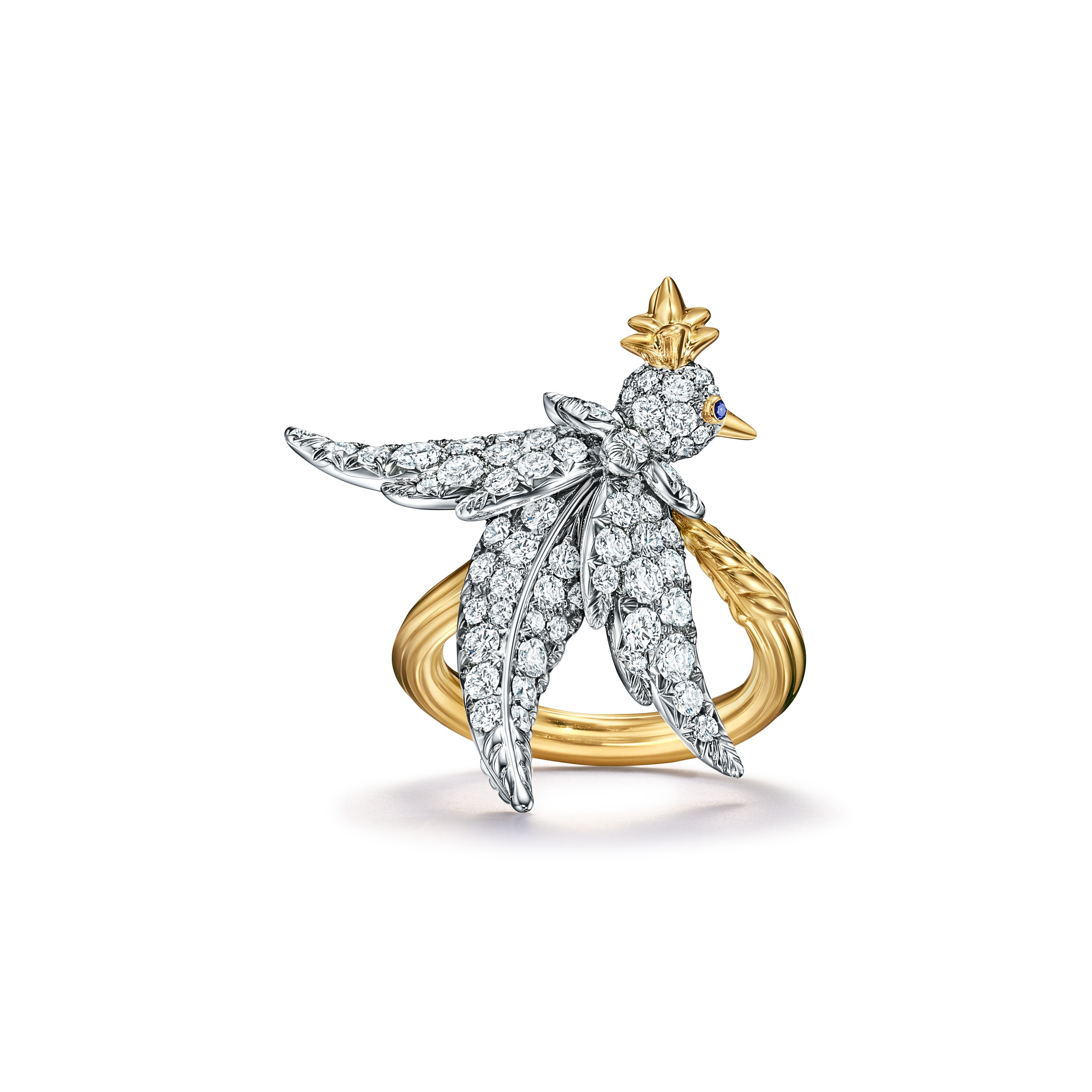 The bird motif interpreted as a ring