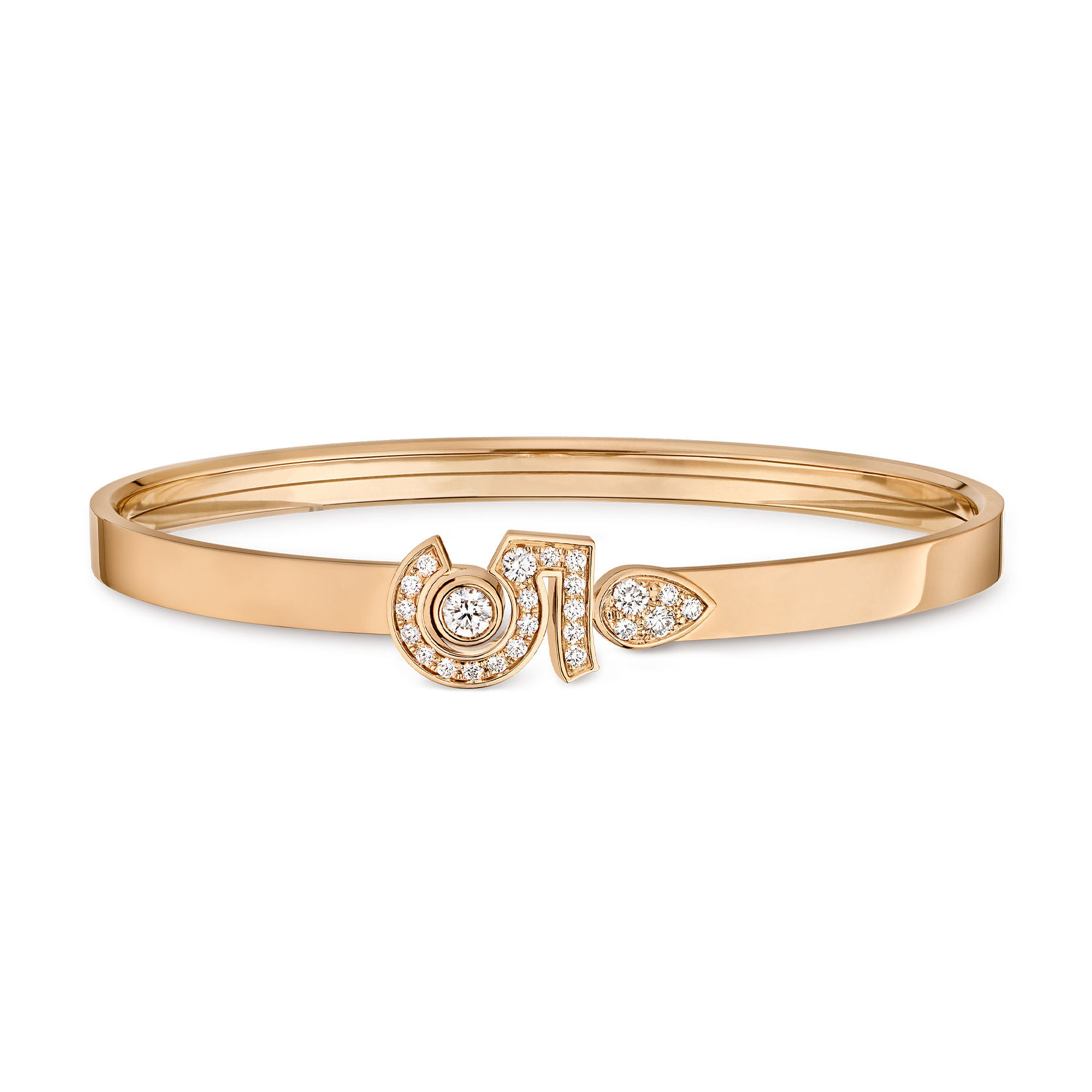 N°5 bracelet in the BEIGE GOLD product view