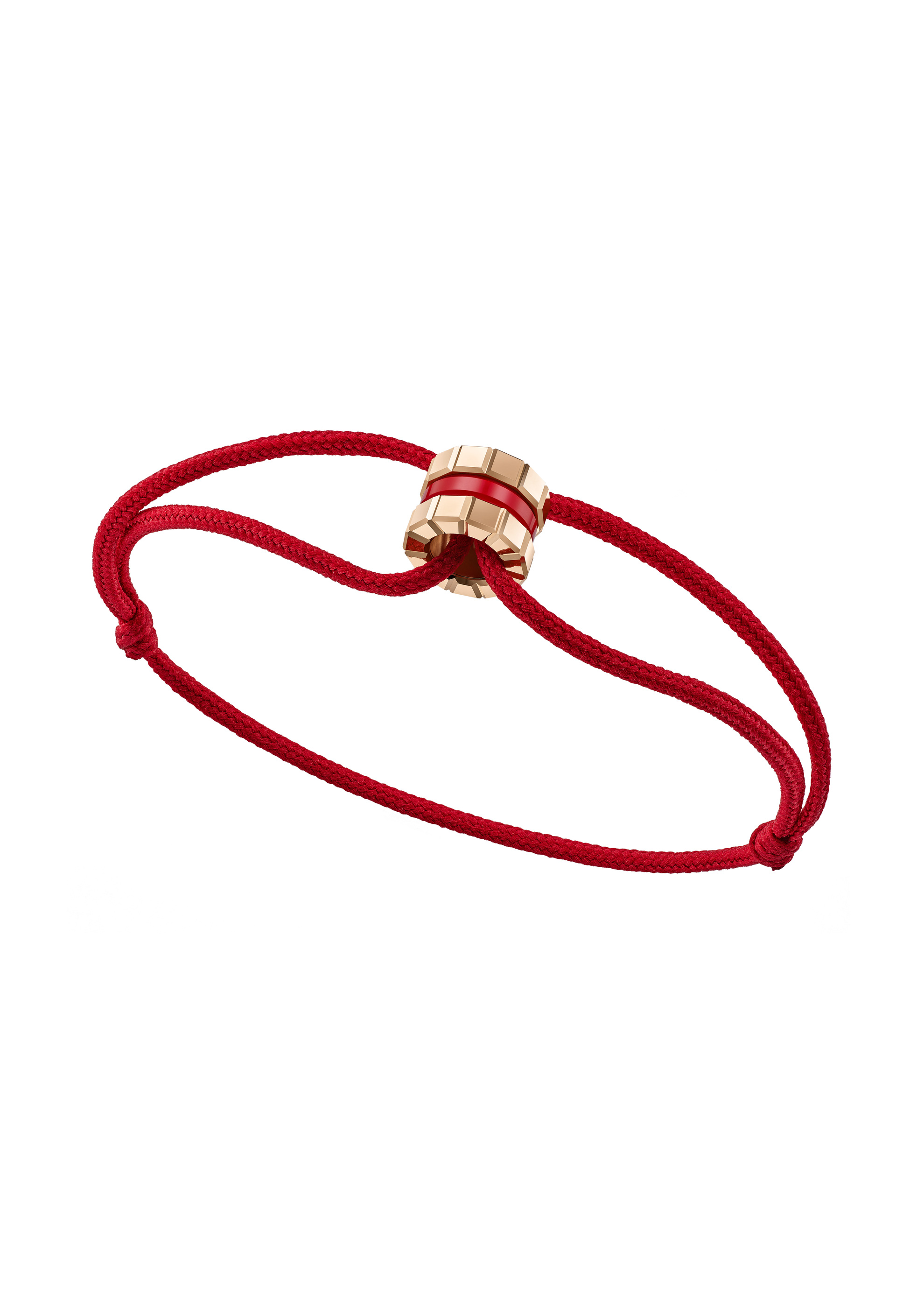 A single Ice Cube module mounted on a red cord