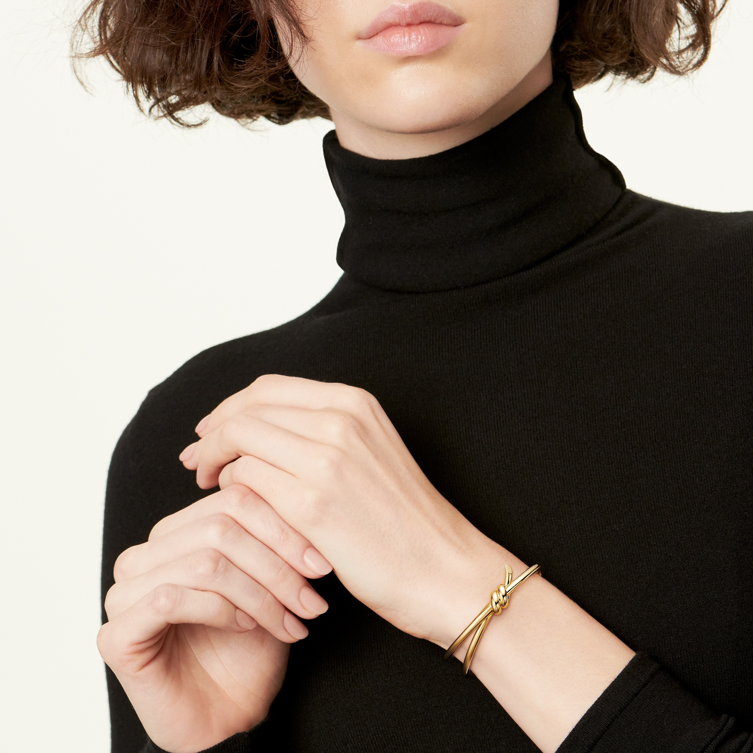 Tiffany Knot bracelet worn in the official collection portrait