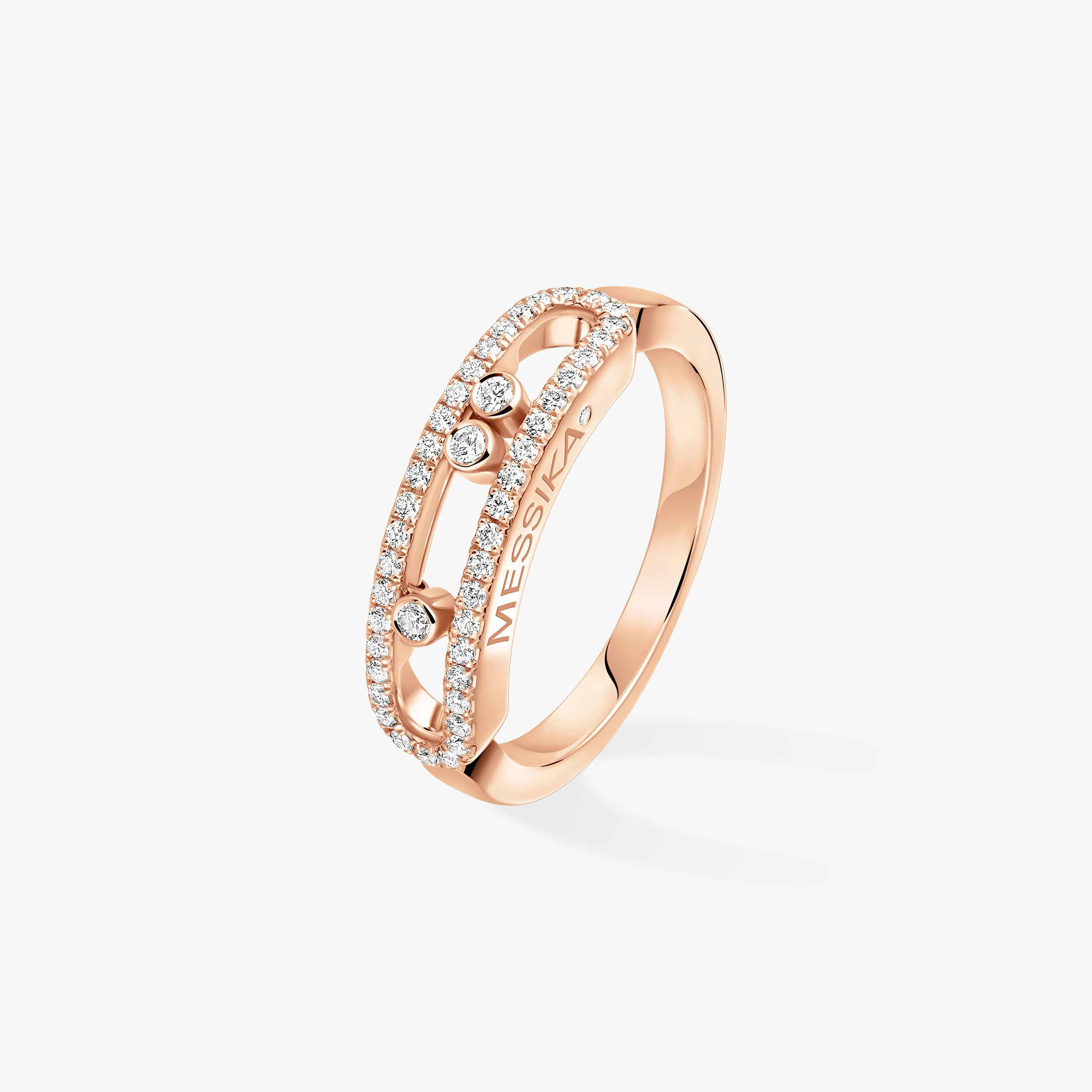 Move Classique diamond-set ring in the official studio view