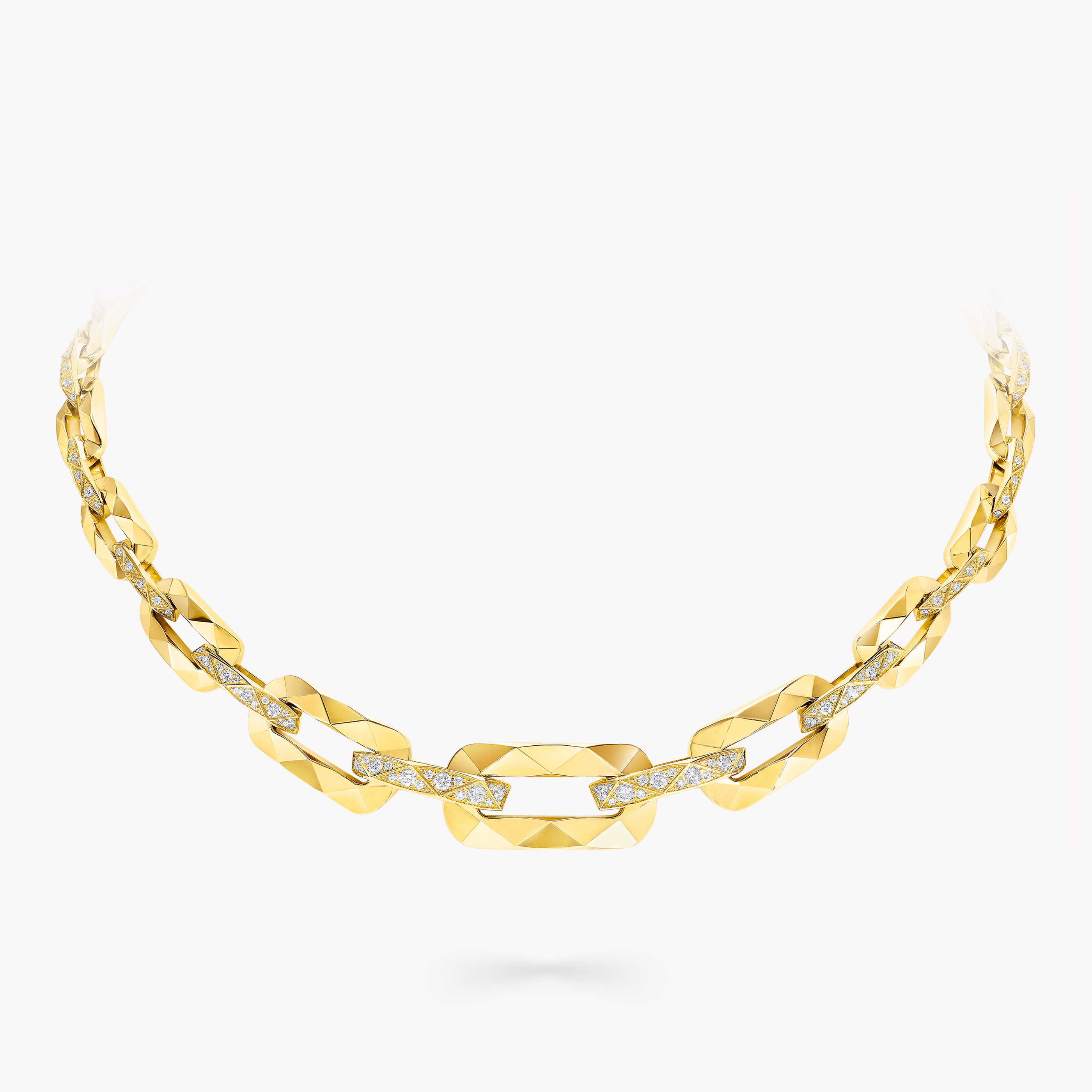 The complete link necklace in the official product photograph