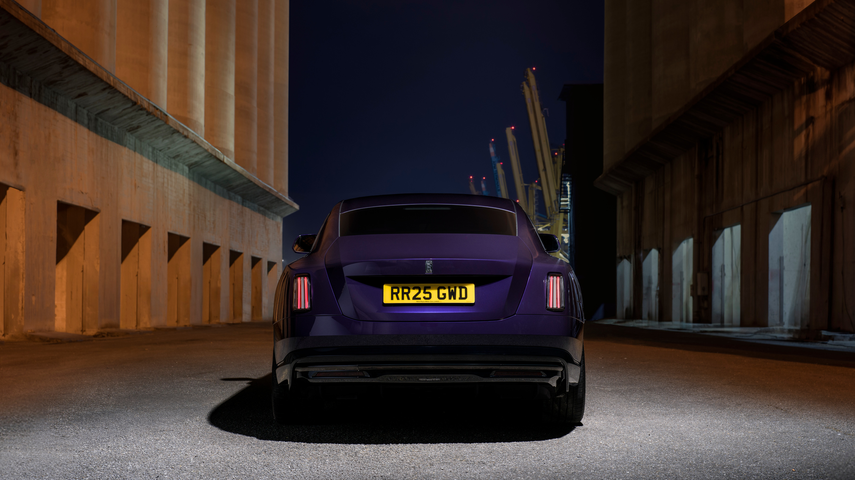The original Black Badge Spectre viewed from the rear.