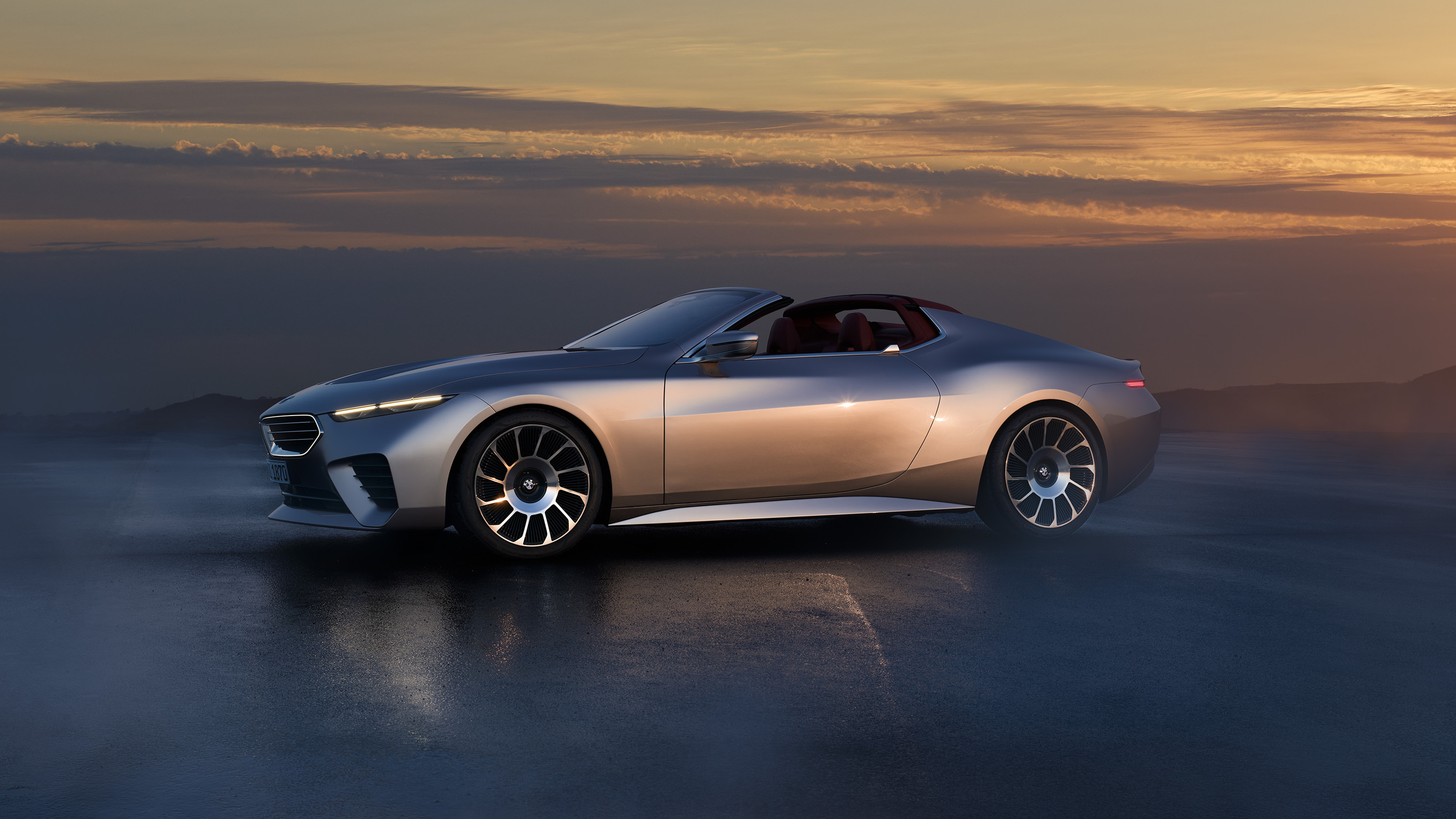 BMW Skytop in the official October 2024 production-announcement imagery.