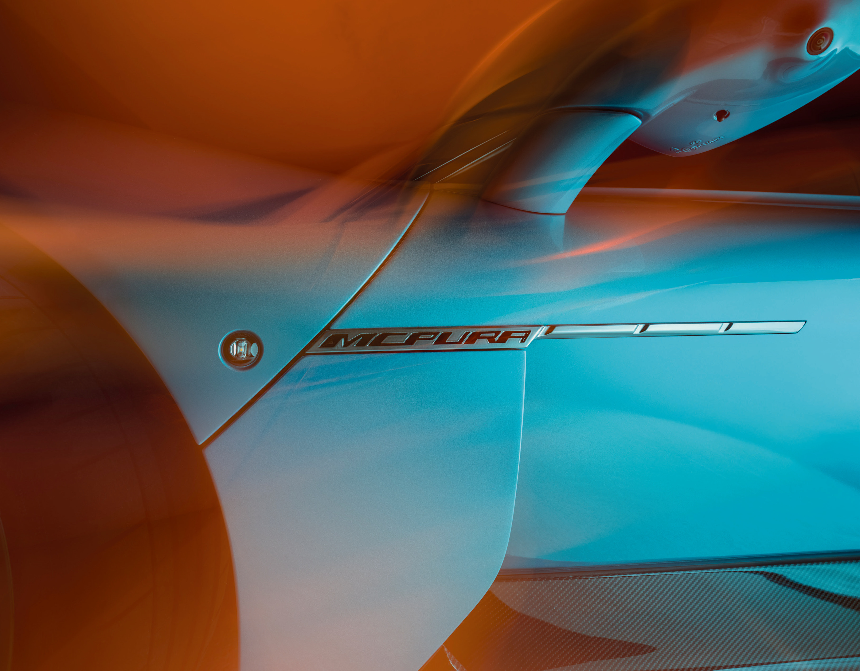 AI Aqua Rainbow colour and model lettering, from the official MCPURA catalogue.