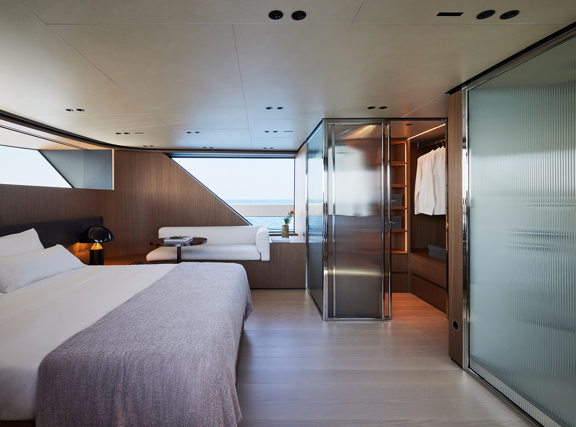 Bedroom arrangement from the official SX100 interior gallery.