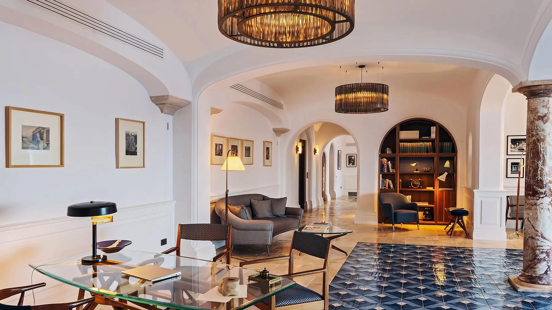 Borgo Santandrea’s shared interior in TATO’s official project record.
