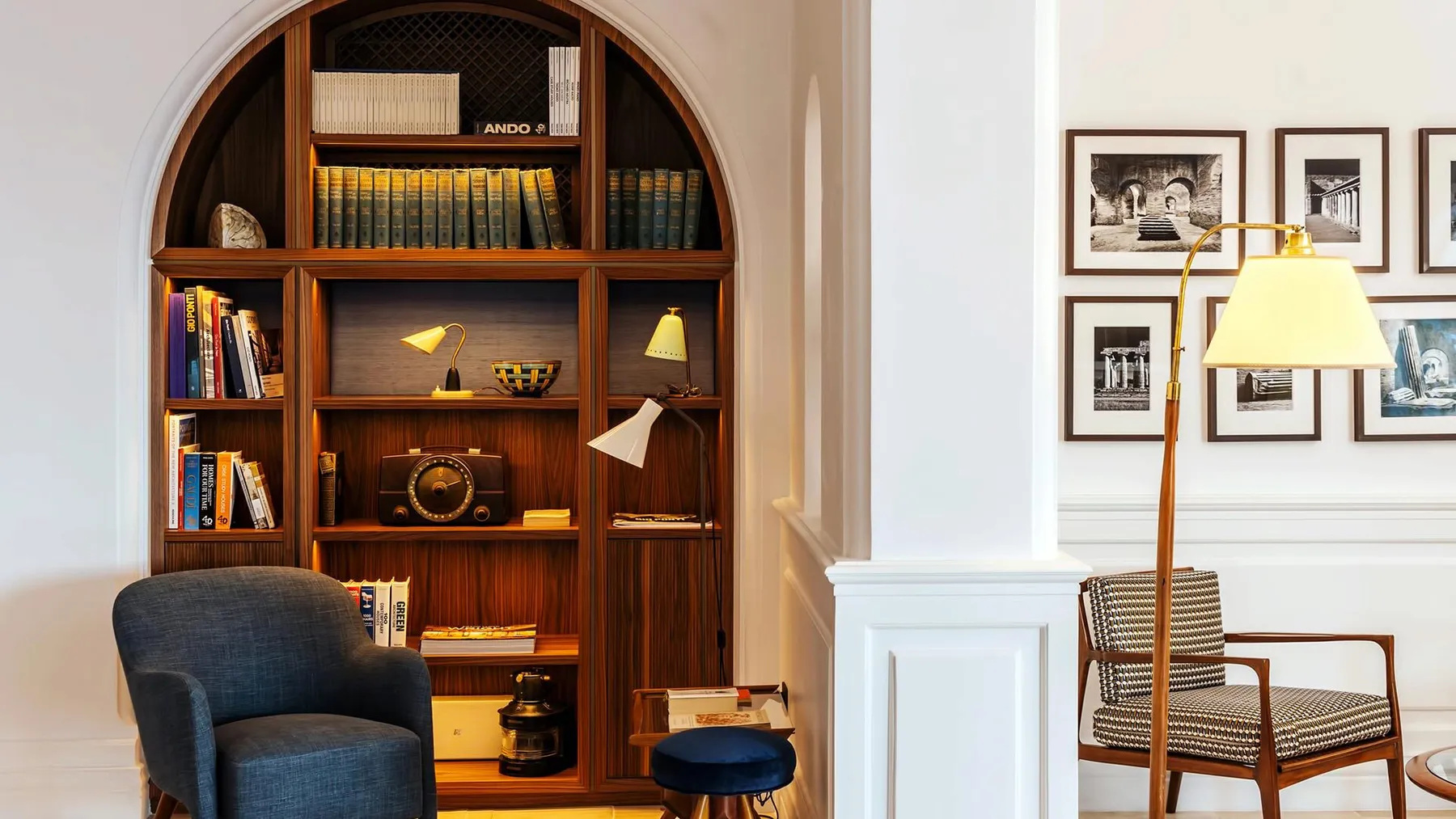 Connected lounge spaces in TATO’s official Borgo Santandrea record.