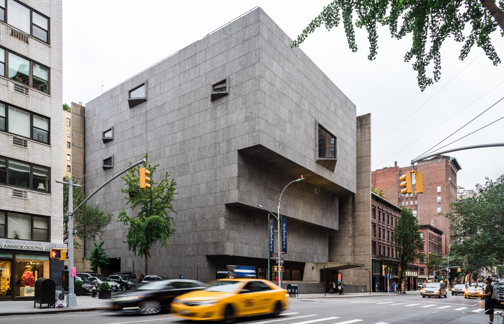 The Breuer Building exterior published with Goppion’s project account.